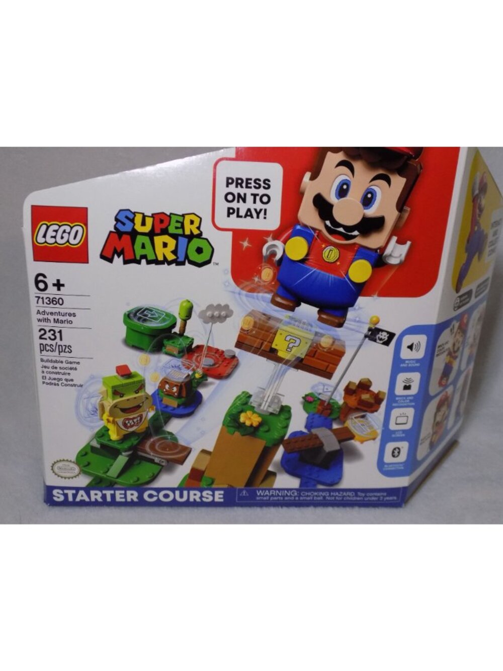 LEGO Super Mario Adventures with Mario Starter Course 71360 Nintendo NES New! - Picture 9 of 9